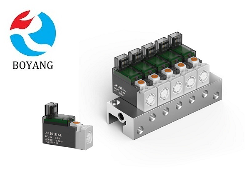 微型电磁阀AK101E-5-L-4F（AK101/AK102